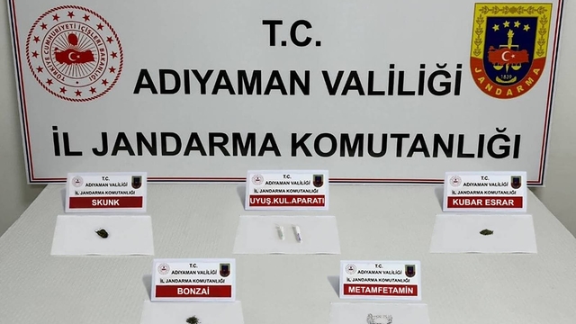 Adıyaman'da uyuşturucu operasyonunda 16 şüpheli yakalandı