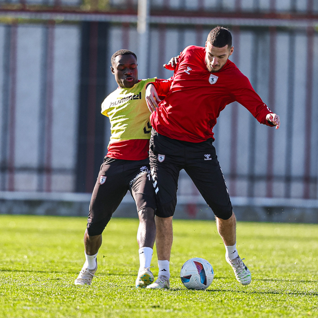 Reeder Samsunspor, Bellona Kayserispor maçının hazırlıklarını sürdürdü