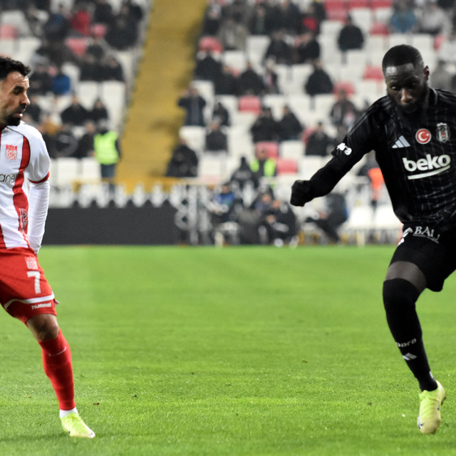 Sivasspor - Beşiktaş: 0-1