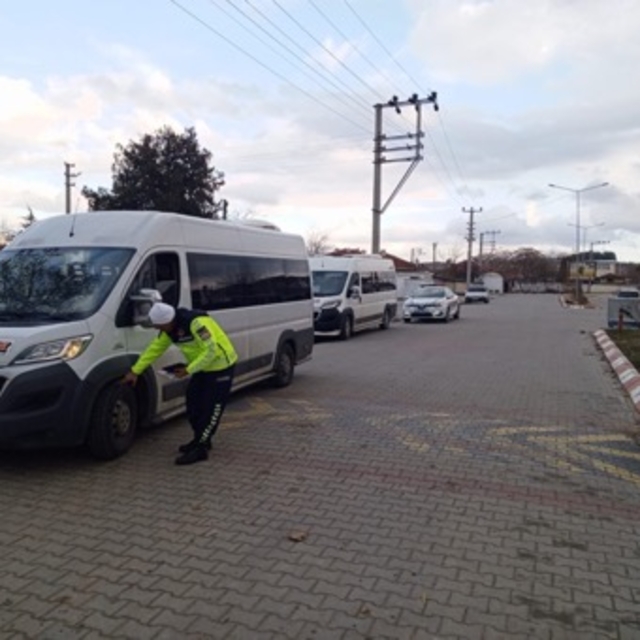 Kırklareli'nde 110 araç trafikten men edildi