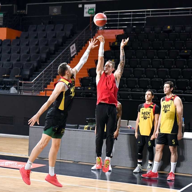 Mersin Spor, Bahçeşehir Koleji maçının hazırlıklarını sürdürdü