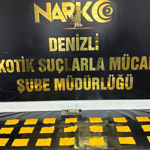 Denizli'de uyuşturucu operasyonunda 3 şüpheli tutuklandı
