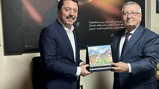Beypazarı Belediye Başkanı Kasap, Bolu'da ziyaretlerde bulundu