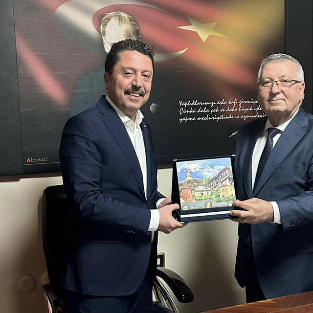 Beypazarı Belediye Başkanı Kasap, Bolu'da ziyaretlerde bulundu
