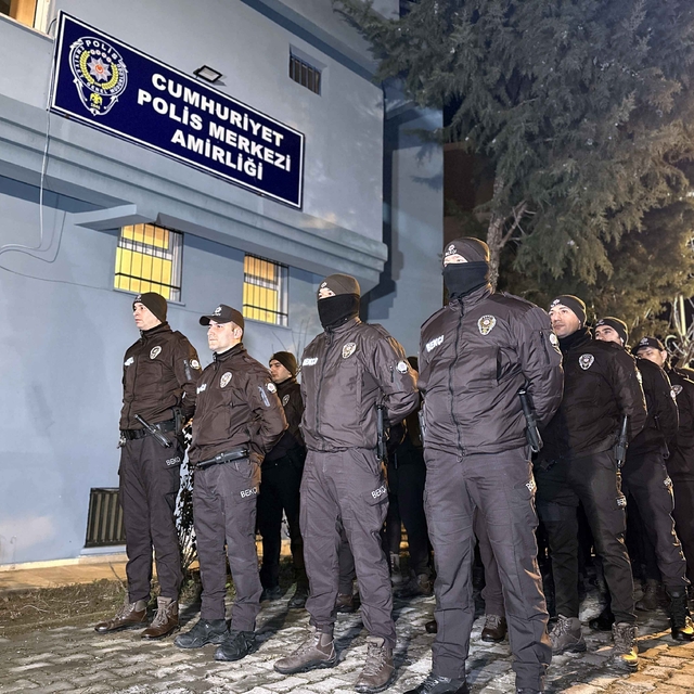 Edirne'de 'Gece Kartalları', devriyelerine Emniyet Müdürü ile birlikte başl...