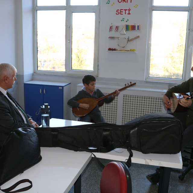 Of Milli Eğitim Müdürü Kabahasanoğlu'ndan Of Bilim Sanat Merkezi'ne ziyaret