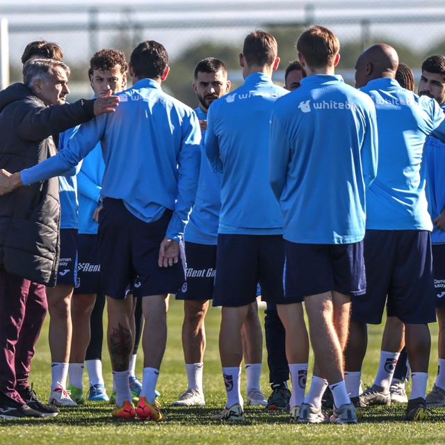 Trabzonspor'da Antalyaspor mesaisi başladı