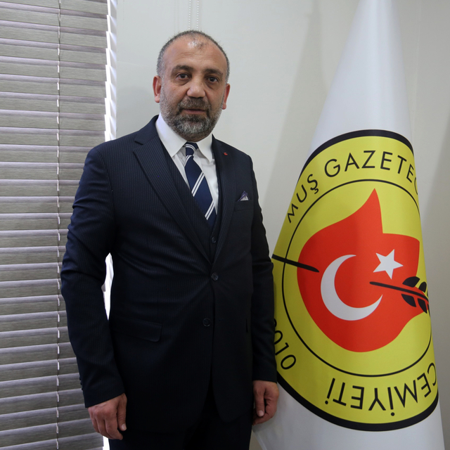 Muş Gazeteciler Cemiyeti Başkanı Özbey'den "10 Ocak Çalışan Gazeteciler Gün...