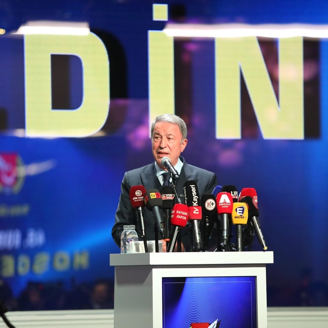 TBMM Milli Savunma Komisyonu Başkanı Akar, Kayseri'de konuştu: