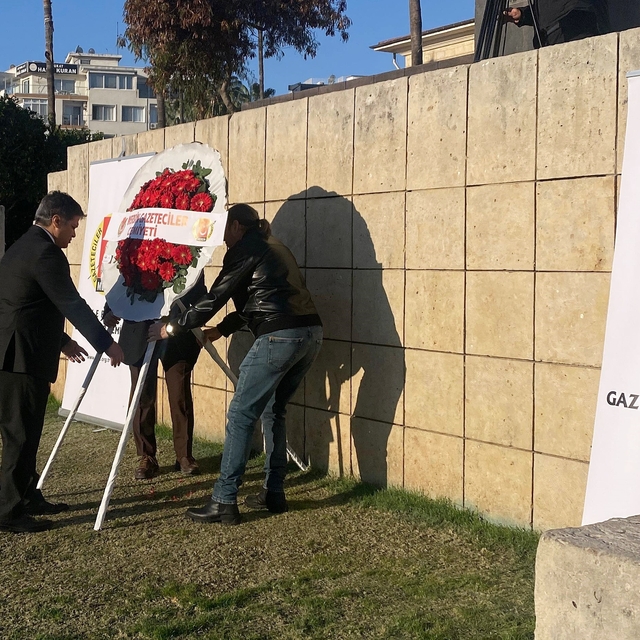 Mersin'de 10 Ocak Çalışan Gazeteciler Günü kutlandı