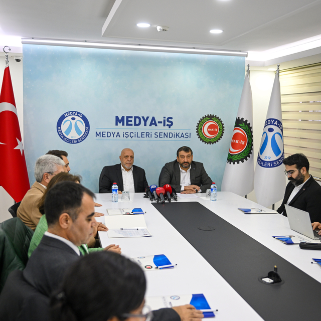 HAK-İŞ Genel Başkanı Arslan, Medya-İş'i ziyaret etti: