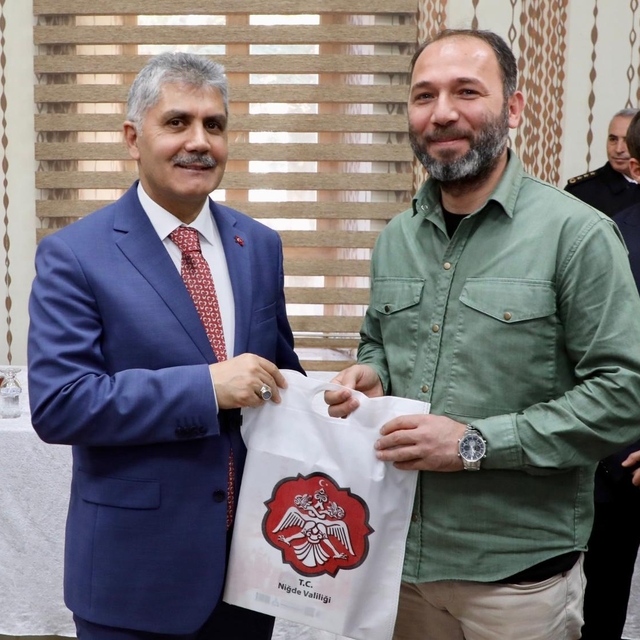 Niğde Valisi Cahit Çelik basın mensuplarıyla buluştu