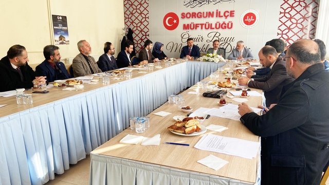 Sorgun'da ilçe müftüleri toplandı