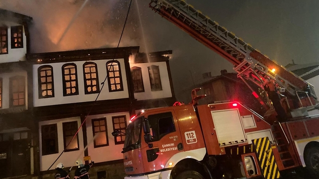Çankırı itfaiyesi geçen yıl 524 vakaya müdahale etti
