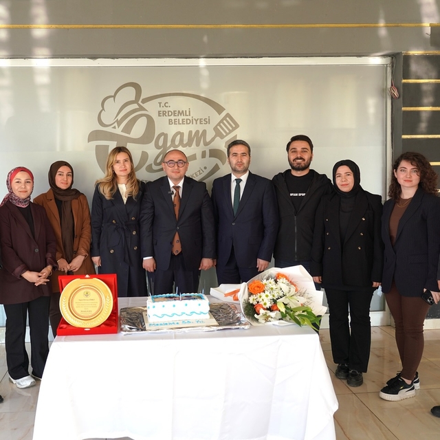 Erdemli'de 10 Ocak Çalışan Gazeteciler Günü kutlandı