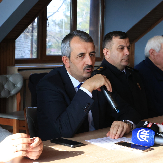 Edirne'de Pazarkule Sınır Kapısı'nı Tem Otoyolu'na bağlayan yolda çalışmala...