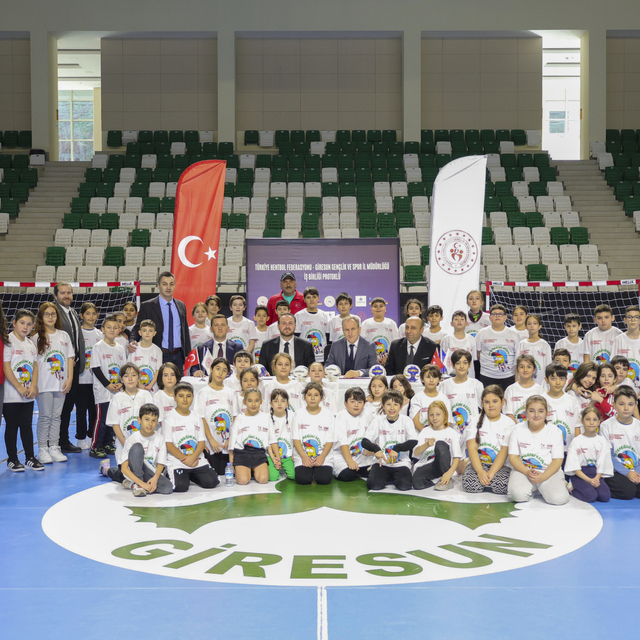 Giresun'da "Hentbol Gelişim Programı" için protokol imzalandı