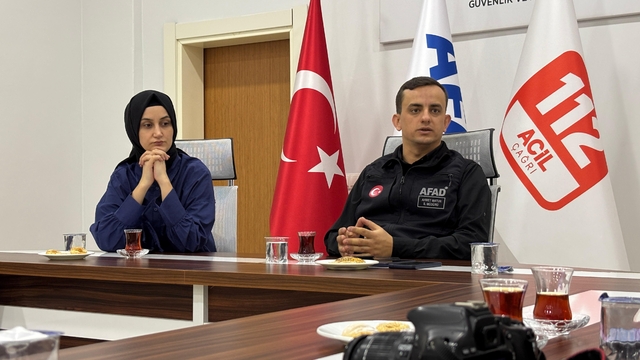 Çankırı AFAD İl Müdürü Matur, gazetecilerle bir araya geldi