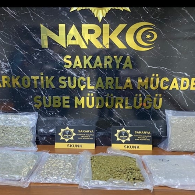 Sakarya'da geçen yıl uyuşturucuya geçit verilmedi