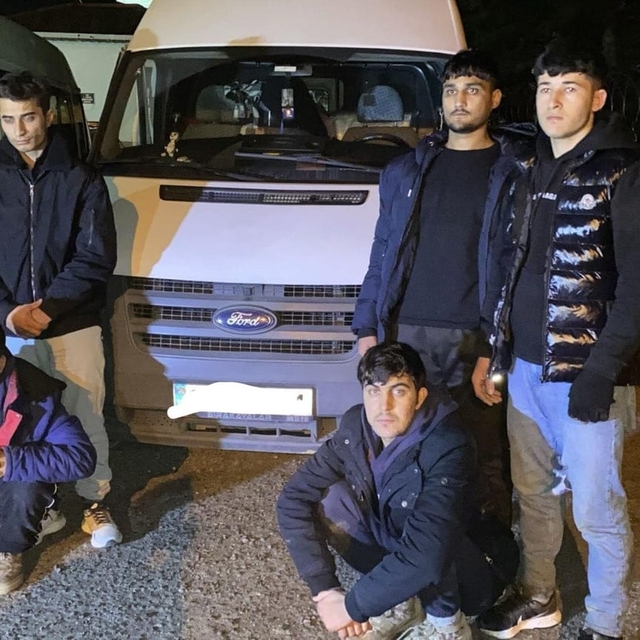 Tekirdağ'da 6 kaçak göçmen yakalandı