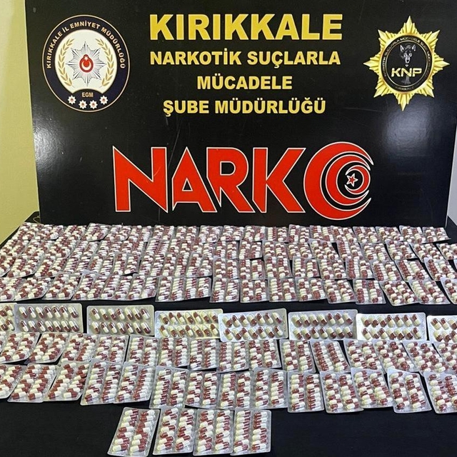 Kırıkkale'de uyuşturucu operasyonunda 4 şüpheli yakalandı