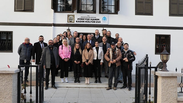 Merzifon Belediye Başkanı Kargı, gazetecilerle bir araya geldi