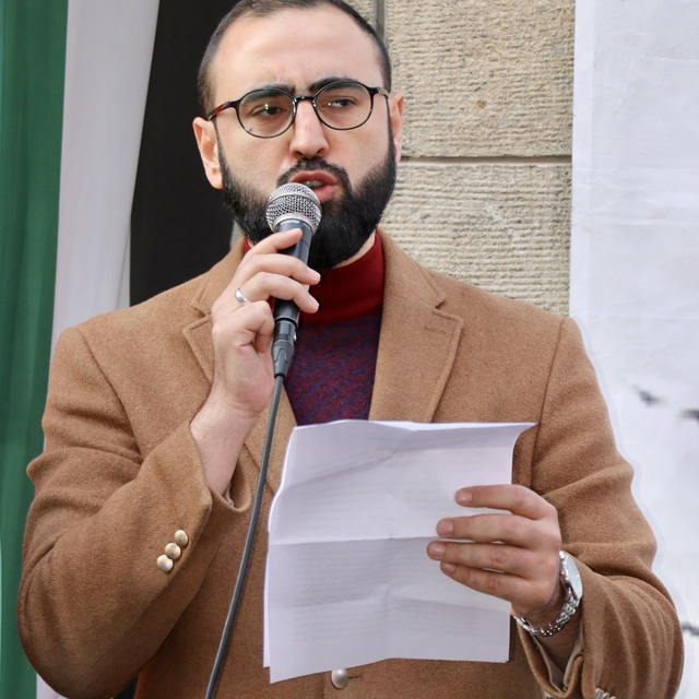 Trabzon'da Filistin'e destek yürüyüşü düzenlendi