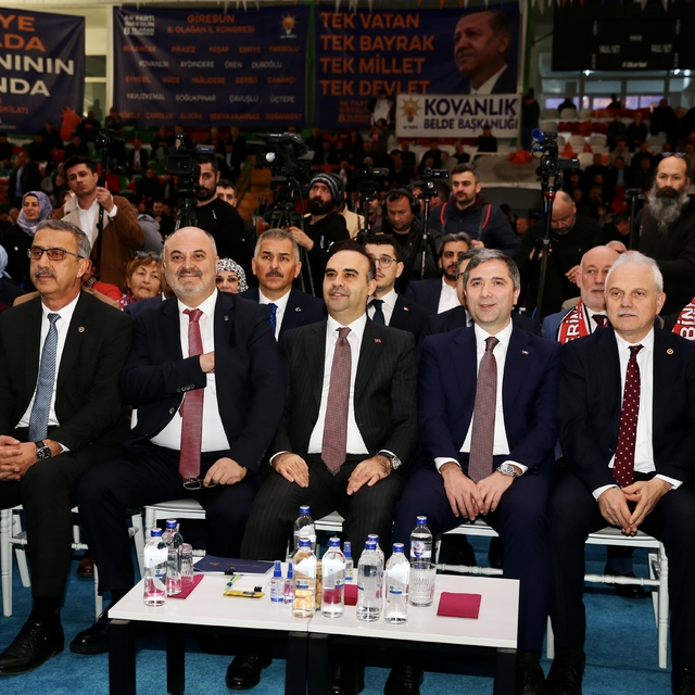 Sanayi ve Teknoloji Bakanı Kacır, AK Parti Giresun İl Kongresi'nde konuştu: