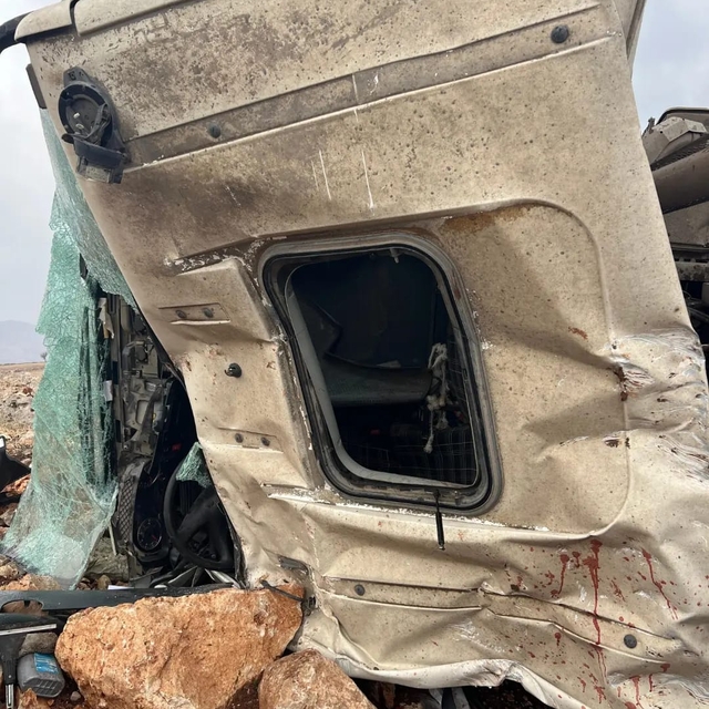 Şırnak'ta petrol sondaj aracı devrildi: 1 ölü, 1 yaralı