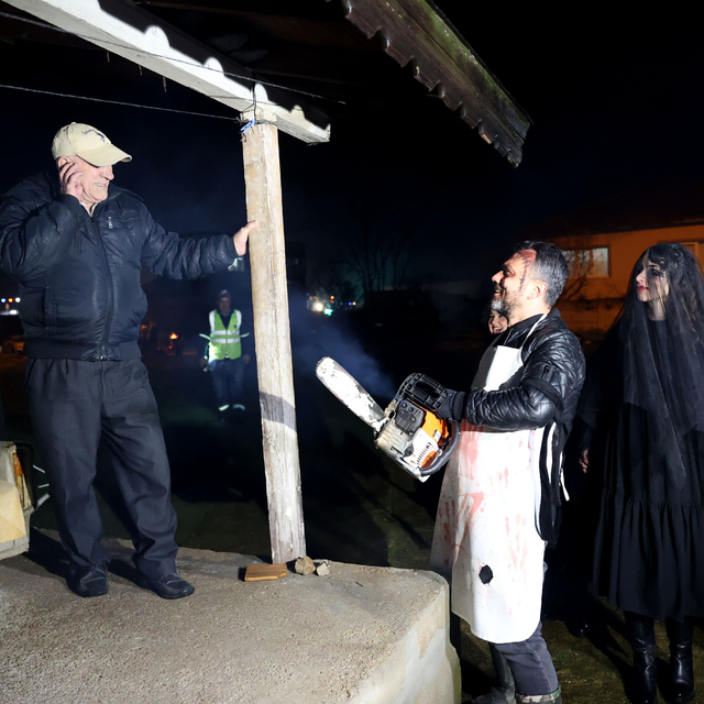 Kırklareli'nde Balkan geleneği "Koleda" düzenlendi