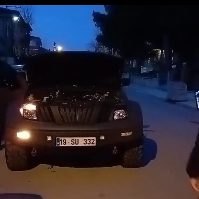 Çorum'da polis sireni kullanan sürücüye 138 bin lira ceza uygulandı