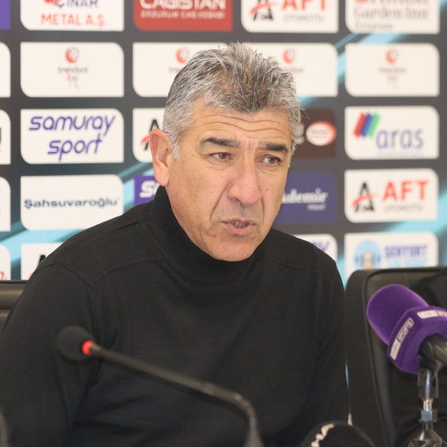 Erzurumspor FK-Şanlıurfaspor maçının ardından