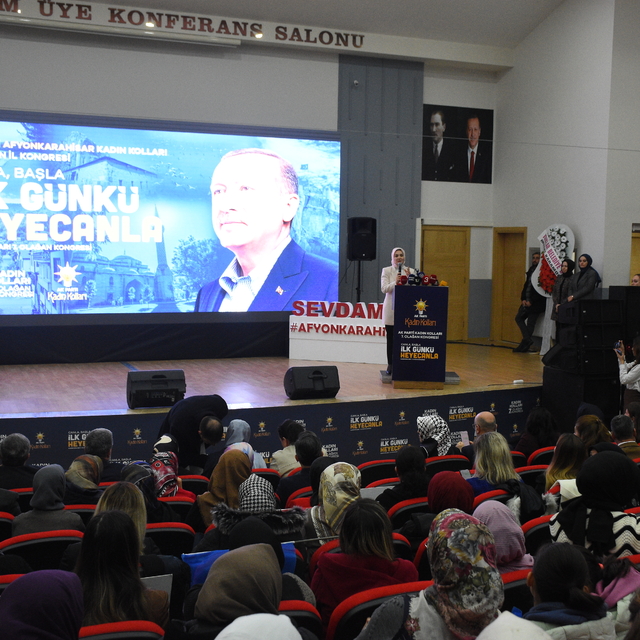 Bakan Göktaş, AK Parti Afyonkarahisar Kadın Kolları 7. Olağan İl Kongresi'n...