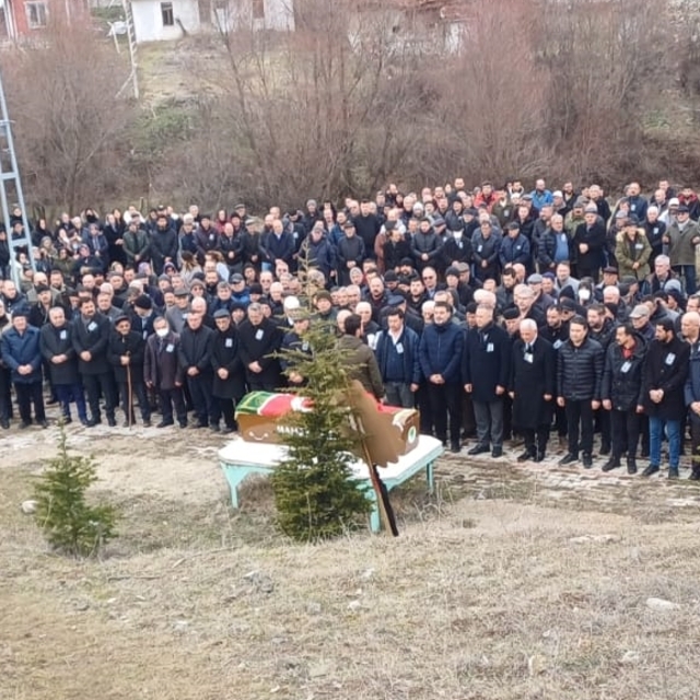 Ankara'daki kazada hayatını kaybeden belediye işçilerinden Soylu'nun cenaze...