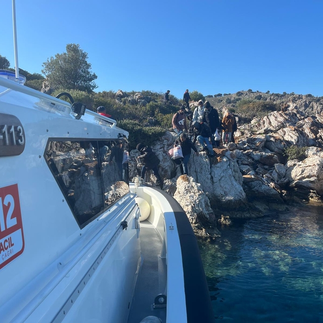 Muğla'da 41 düzensiz göçmen yakalandı