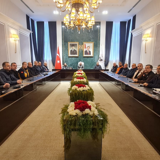 Kırklareli'nde Kriz Koordinasyon Merkezi Değerlendirme Toplantısı yapıldı