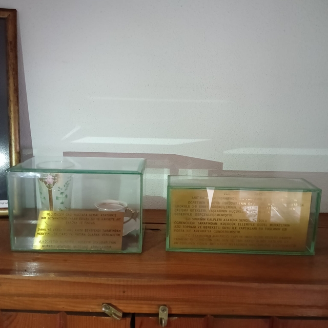 Tekirdağ'daki Atatürk Evi'nde Ulu Önder'den hatıra kahve fincanı sergileniy...