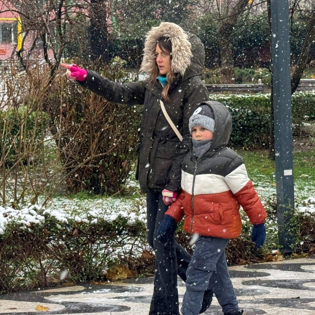 Trakya'nın yüksek kesimlerinde kar yağışı