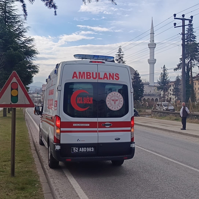 Ordu'daki trafik kazasında 3 kişi yaralandı