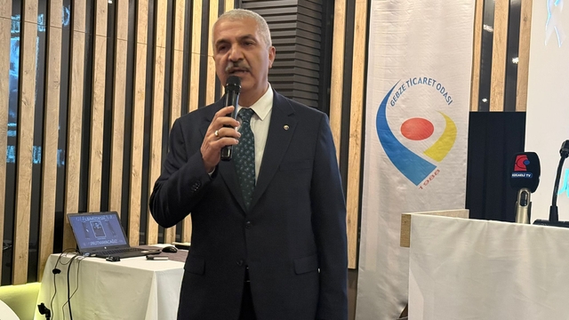 Gebze Ticaret Odası Başkanı Aslantaş, basın mensuplarıyla bir araya geldi