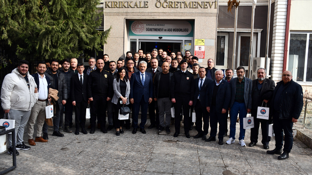 Kırıkkale Valisi Makas, gazetecilerle bir araya geldi