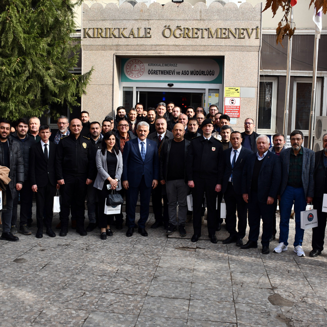 Kırıkkale Valisi Makas, gazetecilerle bir araya geldi