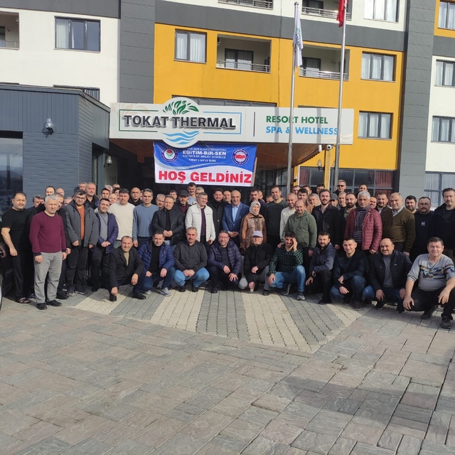 Eğitim Bir-Sen Tokat 1 No'lu Şube iş yeri temsilcileri eğitim toplantısı dü...