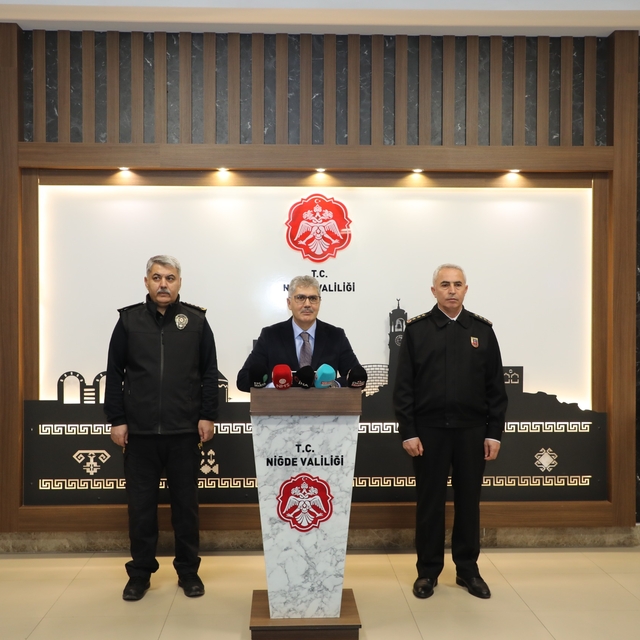 Niğde'de Güvenlik Bilgilendirme Toplantısı yapıldı