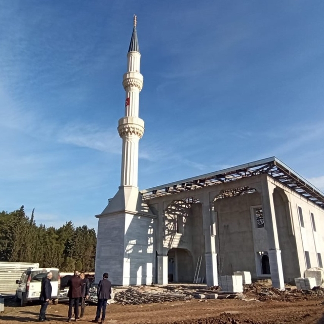 Osmaniye'de inşa edilen Cebelibereket Şehitlik Camisi mayısta ibadete açıla...