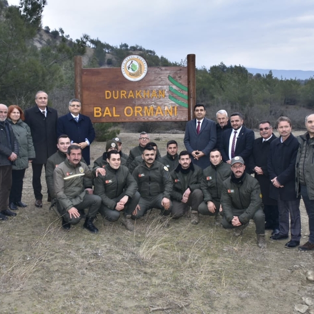 Türkiye'nin 827'nci Bal Ormanı Sinop'ta kuruldu