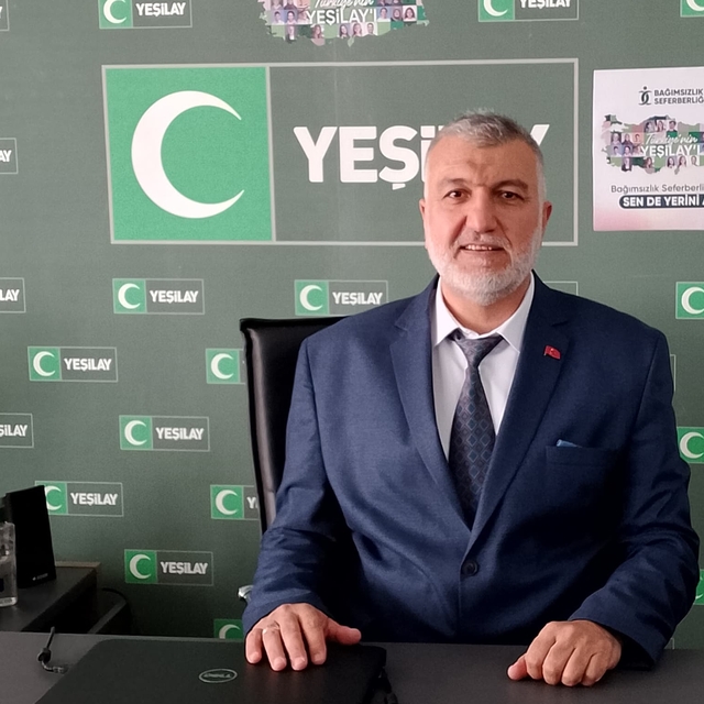 Sivas Yeşilay Şube Başkanlığına Halit Köksal seçildi