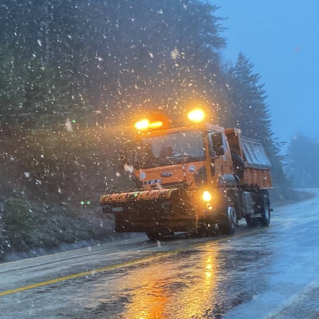 Karabük'ün yüksek kesimlerinde kar etkili oldu