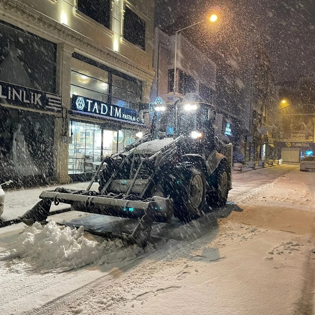 Trakya'nın yüksek kesimlerinde kar yağışı (3)