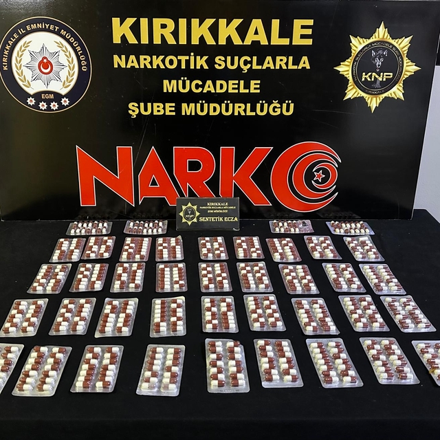 Kırıkkale'de uyuşturucu operasyonlarında 4 şüpheli tutuklandı